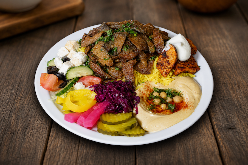 Beef Donair Platter